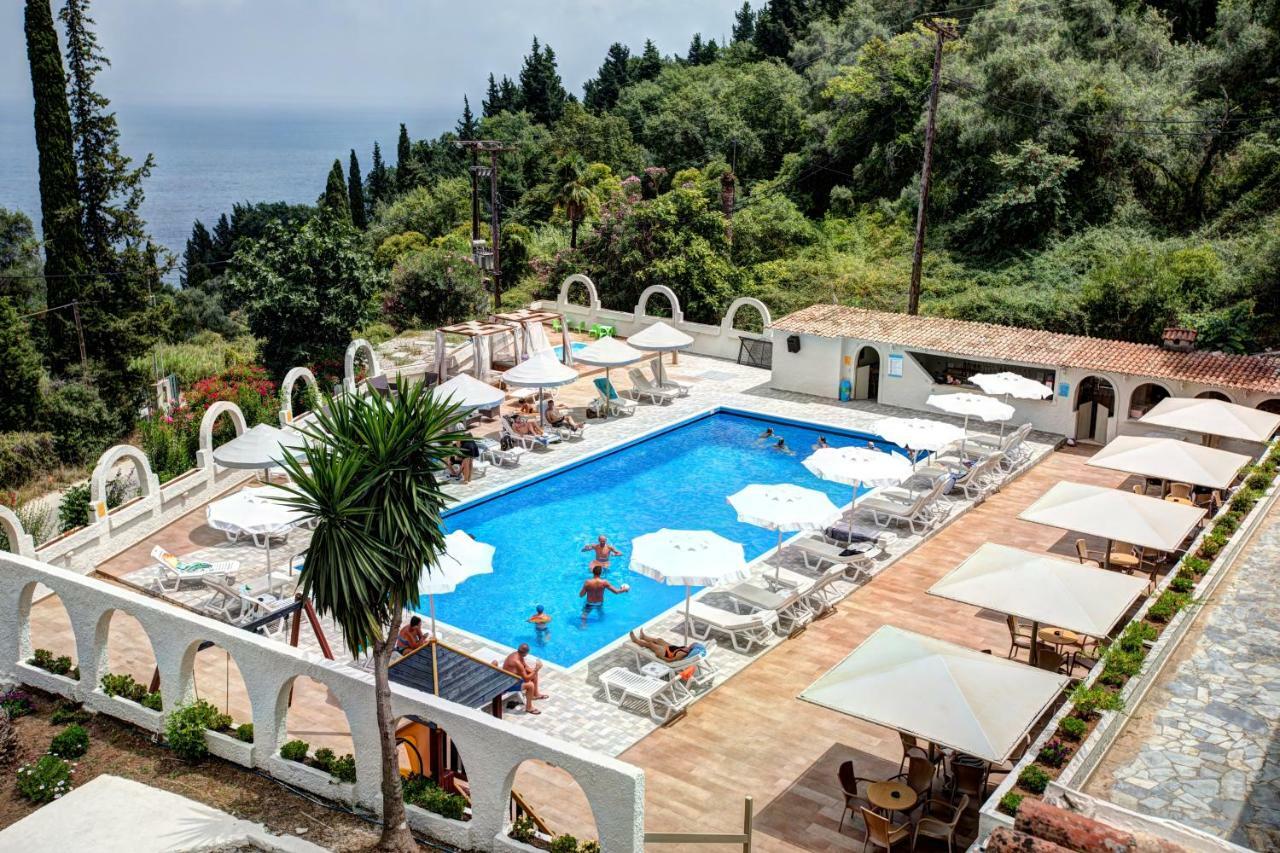 Benitses Bay View Otel Gastouri  Dış mekan fotoğraf